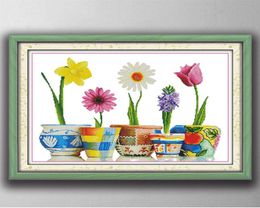 Fleurs colorées Daisy Tulip à main les outils d'artisanat à pointe faits à la main ENSEMBLE DE LA MAIS