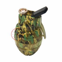 Grenade colorée alliage zinc tabagisme portable herbe tabac grind épice meller broyer broyeur broyant haché muller innovative cigarette tuyaux