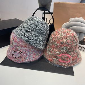 Colorido tejer sombreros de cubo sombreros de ala ancha gorras de bola diseñadores para hombre para mujer sombreros ajustados sol prevenir capó gorro gorra de béisbol