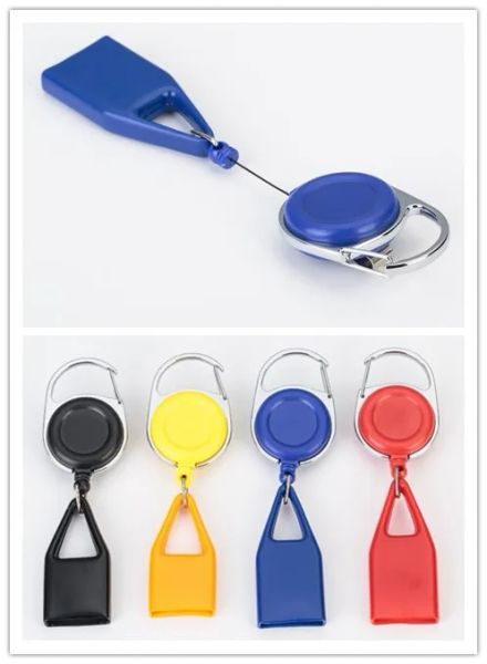 Coloré Lighte étui de protection laisse porte-manchon télescopique corde porte-clés lanière pour briquet outil de tuyau de fumer