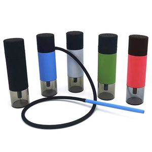 Coloré LOMINT Portable Coupe Style Pipe Voiture Narguilé Shisha Ensemble Intérieur Extérieur Avec Housse De Protection Soft Touch Bongs Dab Rig Conduites D'eau