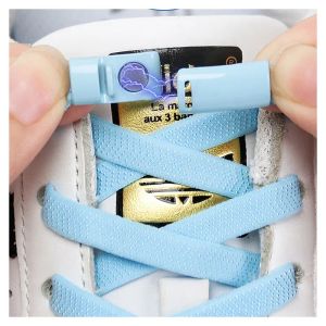 Lock magnétique coloré Locks élastiques SHOELACES sans liens lacets élastiques Sneaker sans cravate Lacets Kid