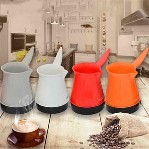 Kleurrijke Mini Koffie Machine Turkije Maker Draagbare Elektrische Pot Moka Thee Tools Percolators 210423