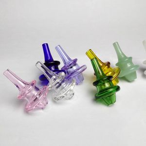 Capeur de glucides coloré en verre coloré universel accessoires de fumer en OVNI DOME POUR LES BONGS VERRES PIRES D'EA
