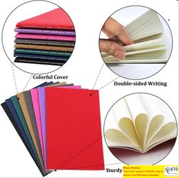 Kleurrijke notebook gevoerde papieren reisjournals notebooks a5 maat 30 vellen trainingsboek voor reizigers studenten en kantoor