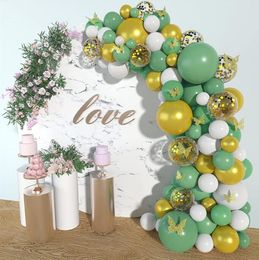 Kleurrijke feest metalen ballonfeestdecoratie 12inch latex chroom metallic helium ballonnen bruiloft verjaardag baby shower kerstboog decoraties