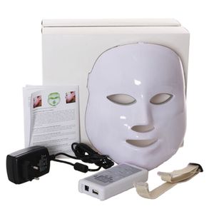 Kleurrijke PDT LED foton lichttherapie gezicht huidverzorging schoonheidsmasker aanpassen herbruikbaar gezicht draadloos n schoonheid facemask schild van China leverancier