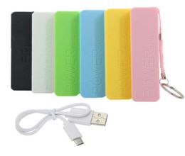 Kleurrijke parfum Power Bank USB externe back-up batterijlader Powerbank Mini mobiele stroom voor alle smartphones5699669