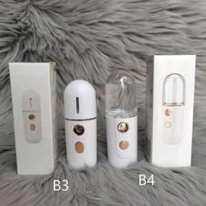 Mini humidificador portátil, dispositivo de vapor Facial Nano Mister, aparato hidratante en aerosol de belleza, aparato de pulverización en frío recargable