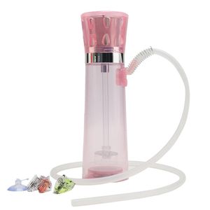 Coloré Portable CAR Narguilé Shisha Tuyaux Multi Fonction LED Clignotant Herbe Sèche Tabac Filtre Bol Pipe À Eau Fumer Porte-Cigarette Kit De Voyage DHL