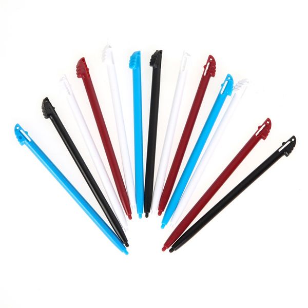 Remplacement coloré 9.5cm écran de jeu stylet tactile stylet tactile en plastique pour 3DS XL LL 3DSXL 3DSLL DHL FEDEX EMS LIVRAISON GRATUITE