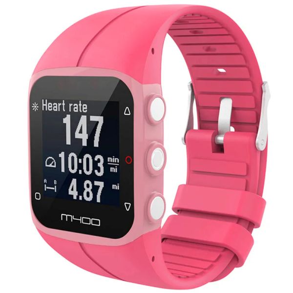 Sangle de montre de remplacement colorée pour Polar M430 GPS Running Smart Watch Silicone Sport Brand pour les accessoires Polar M400