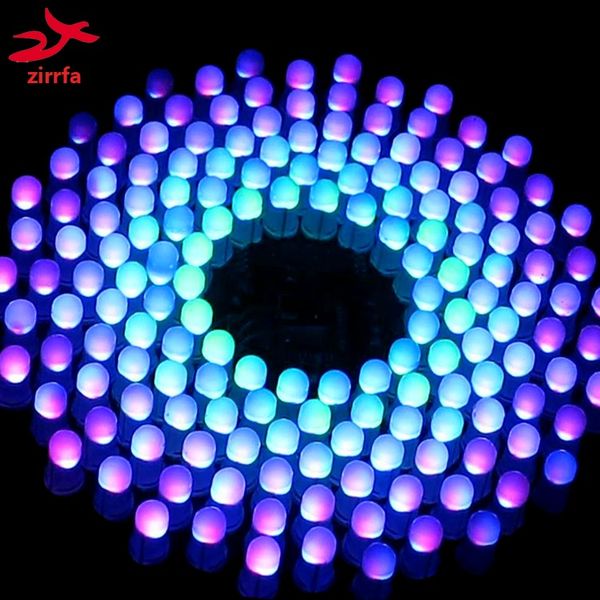 Livraison gratuite coloré RGB LED spectre de musique clignotant suite Fantastic9X18 Aurora Kit de bricolage STC MCU contrôle cadeau