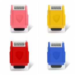 Couvercle de tampon à rouleau coloré Eliminator Strimp Stamp confidentiel Données confidentielles Rouleau de timbre de timbre
