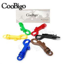 Colory Rotary Snap Hook Boucles de clés pour paracord sacs sacs à dos bagages accessoires d'artisanat bricolage Trou du cordon 6.5 mm 2pcs