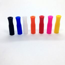 Kleurrijke Silicone Sigaret Houder Mondstuk Filter Tips Prerol Rolling Mond Tool Handder Draagbare Innovatieve Ontwerp Hoge Kwaliteit