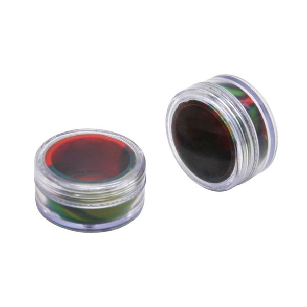 Colorida cera de plástico de silicona cera de doble protección sella habilidad visual transparente múltiples usos accesorios para fumar