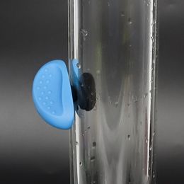 Silicone coloré Portable narguilé pipe magnétique outil de nettoyage brosse nettoyant verre gommage eau Bong bouteille goutte bâton dabber