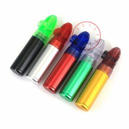 Bullets en plastique en aluminium coloré