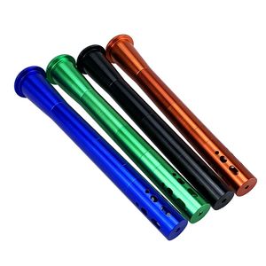 Colorido Fumar Aluminio Portátil Ajustable Extraíble Hierba Tabaco Filtro de Pipa de Agua Bong Down Stem Bong DownStem Bowl Hookah Shisha Cigarrillo Titular