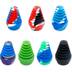 Coloré Fumer Silicone Portable Plus De Tailles Multifonction Universel Adaptateur De Cartouche Herbe Tabac Huile Rigs Filtre À Eau Filtre Dabber Caps Bong Narguilé Titulaire DHL