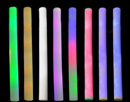 Éponge colorée Stick Fluorescent Activité Batch Party Stick Luminal Stick Concert Luminous Stick Stick Stick Flash Stick