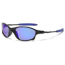 Kleurrijke sport zonnebrillen zonnebril bril UV400 winddicht zonnebril voor mannen dames retro de sol masculino l2405