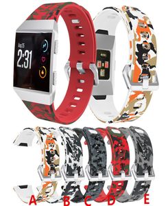 Kleurrijke riemen voor fitbit ionische slimme horloge -accessoires verstelbare vervanging Bangle siliconen polsbandbandband Bracelet2480850