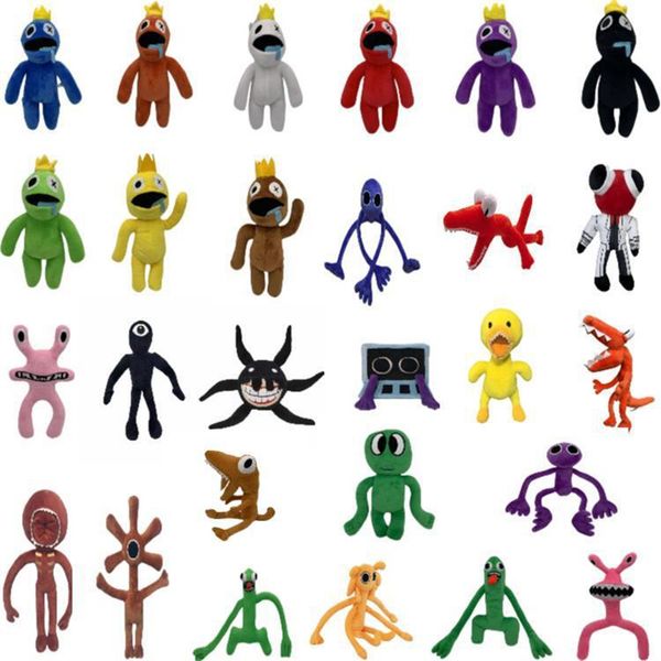 Colorful Suffed Plush Toys Party Supplies 23 Styles Night Animal Doll Hot Game Plushies Toy para fanáticos Niños Cumpleaños Halloween Acción de gracias Regalos de Navidad