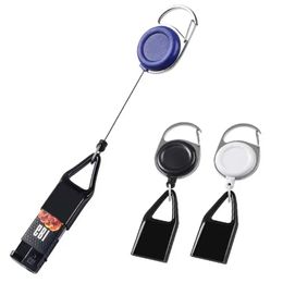 LLavero de cuerda telescópica colorida, cordón para encendedores, funda protectora con correa, soporte para funda, accesorios para herramientas para pipa de fumar