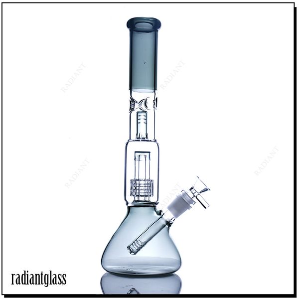 Colorido neumático núcleo interno pipas de agua vaso pequeño bong 13 pulgadas bongs de vidrio con accesorios de tazón de vidrio de 14 mm