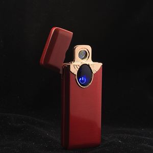 Kleurrijke USB-cyclus opladen draagbare innovatieve ontwerp aanstekers houder voor droge kruid tabak sigaretten rookgereedschap DHL gratis