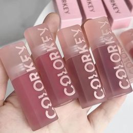 Colorkey Mirror Lip Glaze Eau Bobble Essence Couleur Nude Hydratant Longue Durée Antiadhésif Liquide Rouge À Lèvres Beauté Maquillage 240229