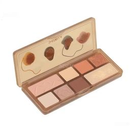 Palette de fards à paupières créatifs, couleurs, primaire, surligneur, plateau en Allinone, durable, nacré naturel, mat, 240123