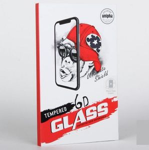 EVA éponge Retail Box Emballage boîtes d'emballage Pour surface incurvée 3D Protecteur d'écran en verre trempé Samsung S7 Edge S8 S9 Plus Note8 9