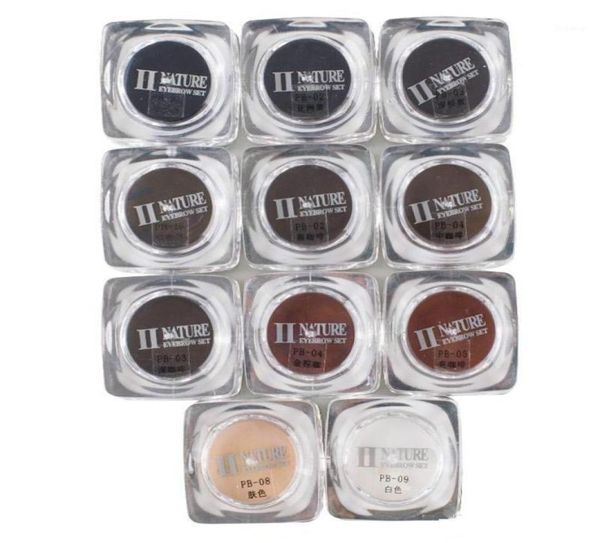 Couleurs Bouteilles carrées PCD Tattoo Pigment Pigment Professional Permanent Makeup Supply Set For Beeprow Lip Make Up Kit18794964