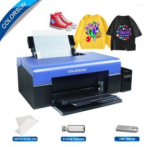 Colorsun L805 DTF Imprimante A4 T-Shirt Machine D'impression Directe Sur Film Pour Hoodies Jean