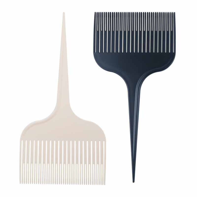 Tarak çatalı tarak fırçası ekleme kuaför saç fırçaları