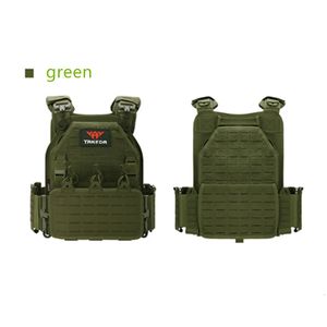 Combat Vest 6094 Snel afneembaar licht Laser Cut Tactical Vest Black Gear om militair tactisch vest te dragen 240430