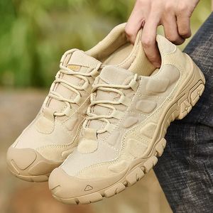 Gevecht waterdichte kleding mannen Militaire Casual Travel Work Shoes Army Tactical Footwear Breathable Man Sneakers Desert Boot