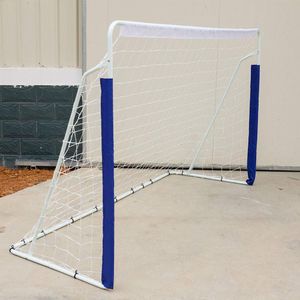 Combinatie Voetbaldoel Draagbare 8 * 5ft Voetbaldoelen voor Achtertuin Stalen Frame Voetbaldoel met All Weather Net voor Kinderen Jeugd