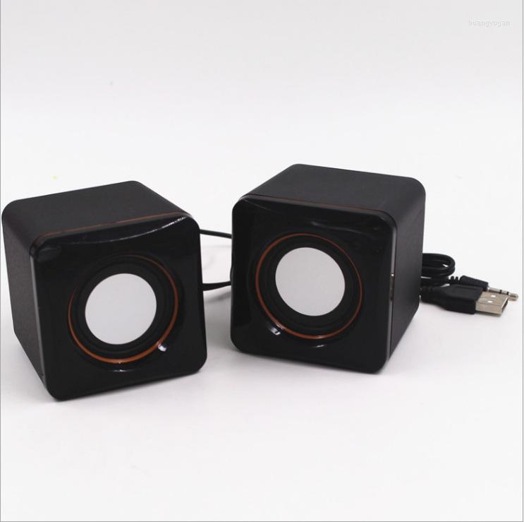 Alto -falantes combinados 2023 Mini -Computador Alto -falante USB Wired Universal Setreo Sound Subspeaker para PC notebook para laptop PC