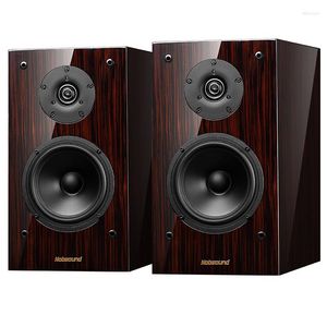 Altavoces combinados Altavoz bidireccional de escritorio de 6,5 pulgadas Audio HiFi de alta potencia Estantería pasiva Monitor de cine en casa envolvente Caja de sonido