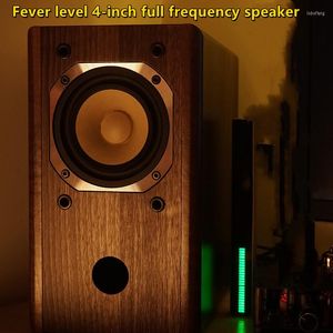 Combinatie luidsprekers giftig menselijke stem hifi koorts niveau 4-inch volledige frequentie luidspreker houten passieve geluid desktop machine boekenplank