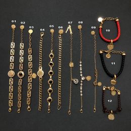 Combinaison de bijoux de style Bracelets ouverts, motif grec ancien, bracelet manchette Banshee Medusa Head Portrait, plaqué or 18 carats, cadeaux de fête pour femmes XMB7--01