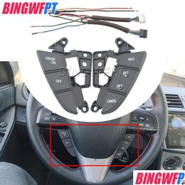 Combinatie Schakelaar Auto Stuurwiel Cruise Control Knop Voor Mazda 3 Cx5 Cx-7 2011 2012 2013 2014 Drop Levering Automobiles motorcy Ot6Xb