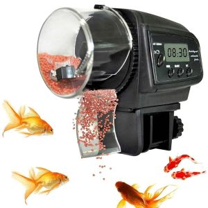 Résidu à poisson combo mangeoires automatiques avec une minuterie d'écran d'alimentation automatique Aquarium alimentation alimentaire AF2003 AF2009 pour aquariums accessoires