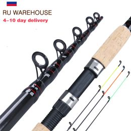 Combo Sougayilang 3.03.6m Feeder visstaaf 2/6 Secties Telescopicspinning Travel Rod Pesca Carp Feeder 60180G Pole Fish Tackle