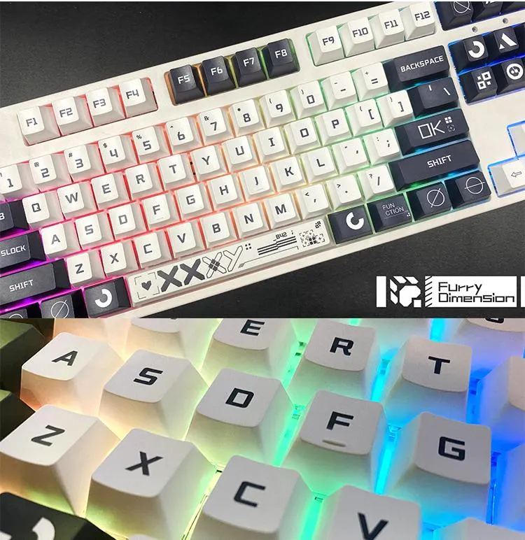 Combos 130 Touches Keycaps CSGO Printstream Keycaps Cherry Profile PBT