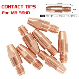 Combo's 36KD Mig lastorch tips verbruiksartikelen m8*30 mm 0,8/1.0/1.2/1,4 mm Holder Torch Gun -mondstuk Mig/Mag CO2/Gas soldeeraccessoires